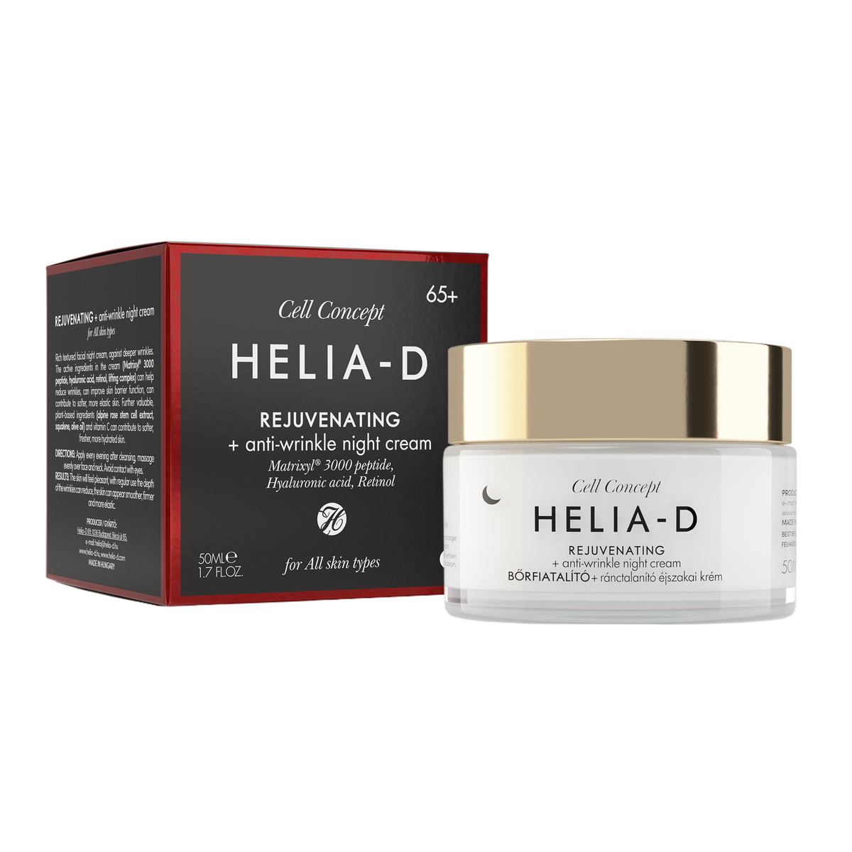 Helia-D Japan|R&Wナイトクリーム 65+ 50mL Helia-D Japan|R&Wナイトクリーム 65+ 50mL